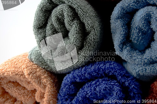 Image of colorefull towels
