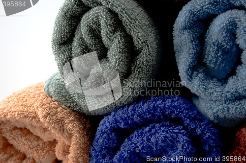 Image of colorefull towels