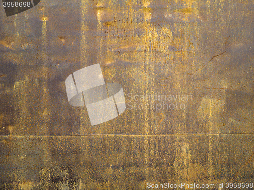 Image of Brown rusted steel background
