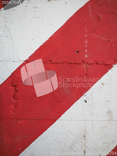 Image of Red and white stripes