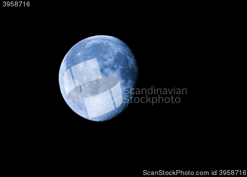 Image of Waning gibbous moon