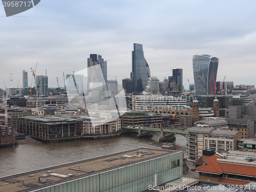 Image of Aerial view of London