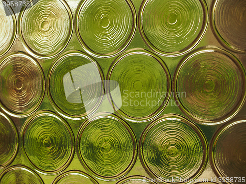 Image of Decorated glass background