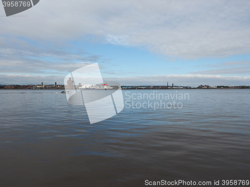 Image of View of Birkenhead in Liverpool