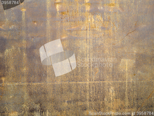 Image of Brown rusted steel background