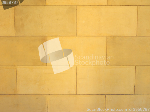 Image of Yellow brick wall background