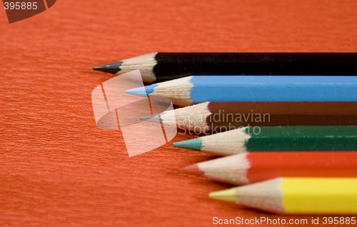 Image of coloured pencils