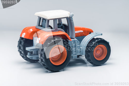 Image of Children plastic toy tractor