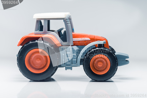 Image of Children plastic toy tractor