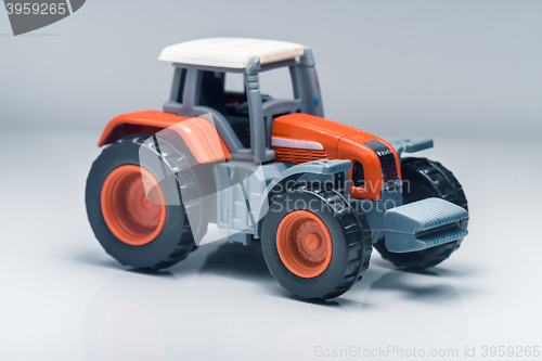 Image of Children plastic toy tractor