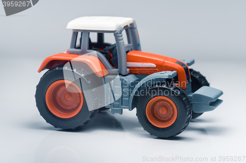 Image of Children plastic toy tractor