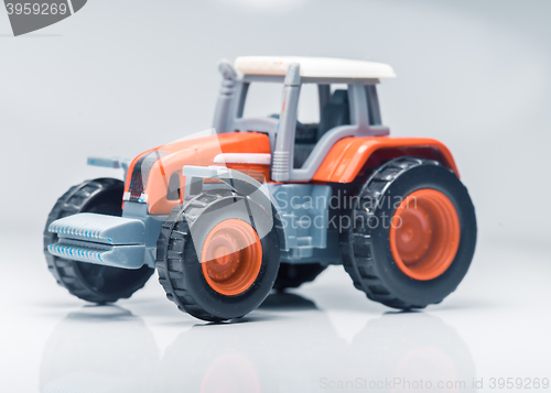 Image of Children plastic toy tractor