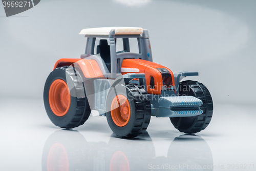 Image of Children plastic toy tractor