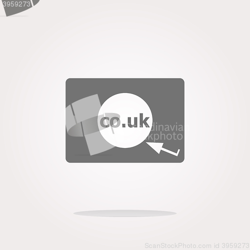 Image of ok word on sign web icon. web button . Vector illustration. Vector Icon