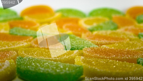 Image of colourful fruit candies