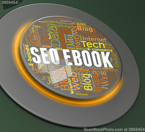 Image of Seo Ebook Means Search Engine And Button