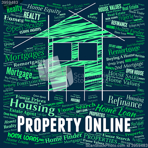 Image of Property Online Means Web Site And Apartments