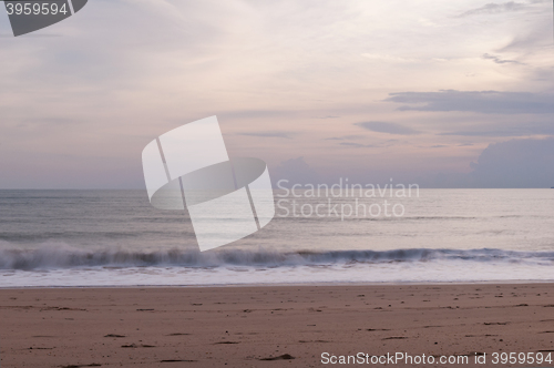 Image of Landscape with sea and sky