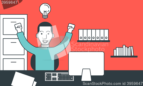 Image of Successful business idea.