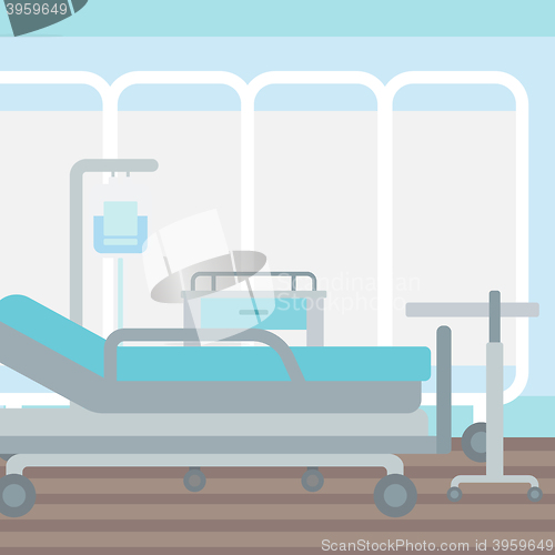 Image of Background of hospital ward.