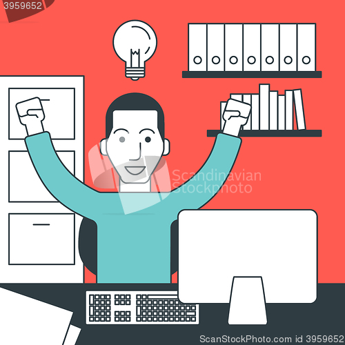 Image of Successful business idea.