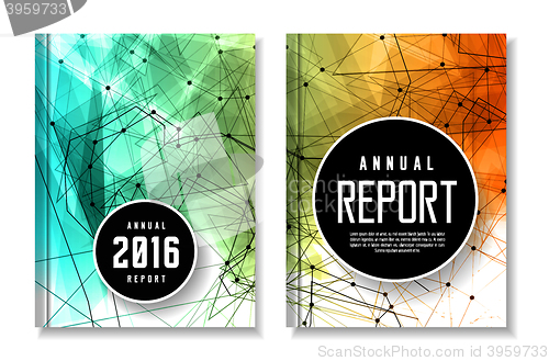 Image of Annual report cover template