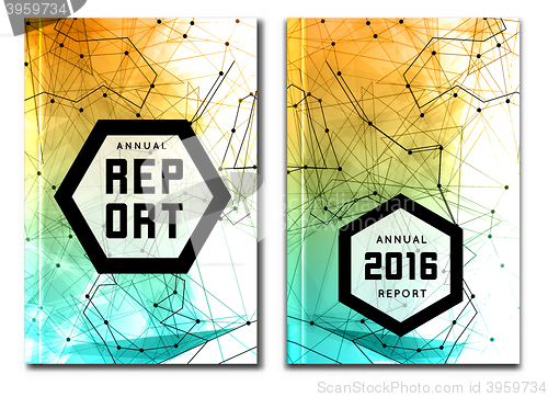 Image of Annual report cover template