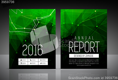 Image of Annual report cover template