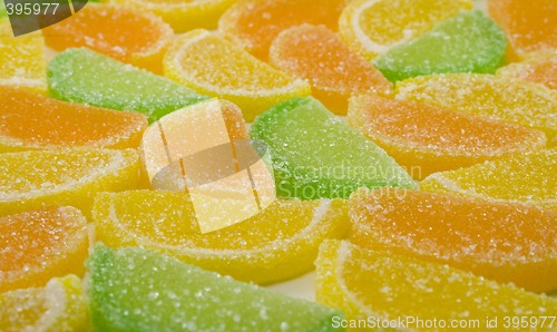 Image of colourful fruit candies