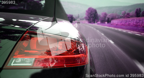 Image of Car on the highway