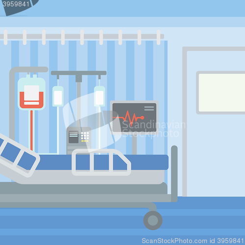 Image of Background of hospital ward.