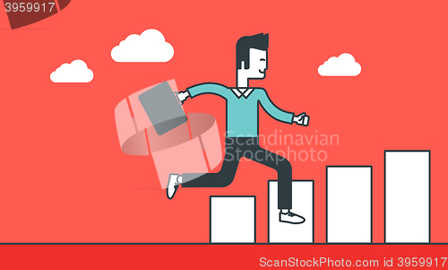 Image of Successful development of business.