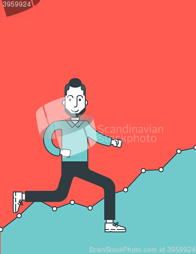 Image of Successful development of business.