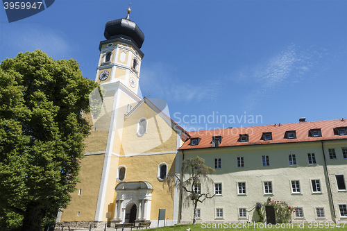 Image of church at Bernried at Starnberg lake Bavaria