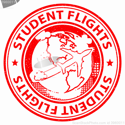 Image of Student Flights Indicates Plane Aeroplane And Aircraft