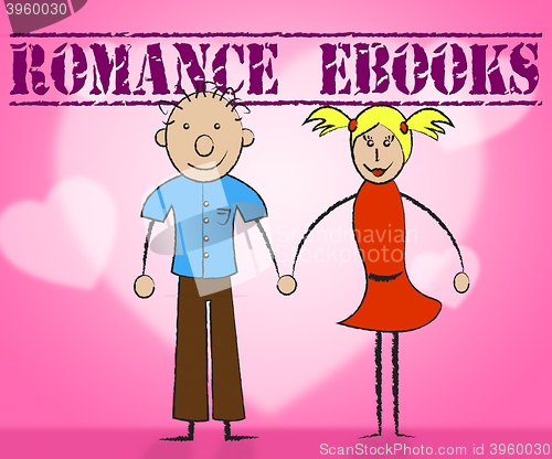 Image of Romance Ebooks Represents Compassion Affection And E-Book