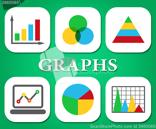 Image of Graphs Charts Means Infochart Statistics And Forecast