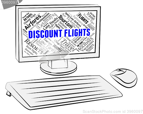 Image of Discount Flights Means Computing Computers And Pc