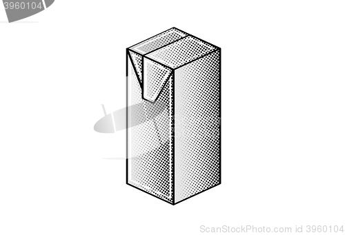 Image of comic juice bottle
