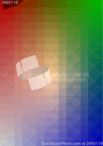 Image of color background imitating color gradient