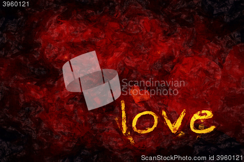 Image of love and a heart