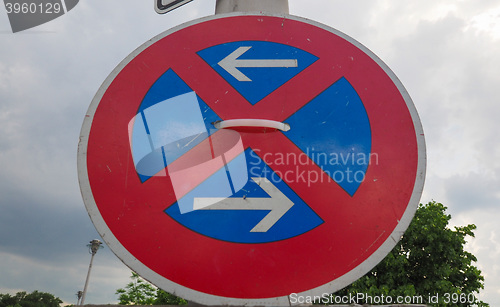 Image of No parking sign