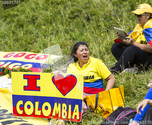 Image of Colombian Supporters