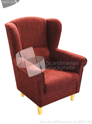 Image of Armchair Isolated