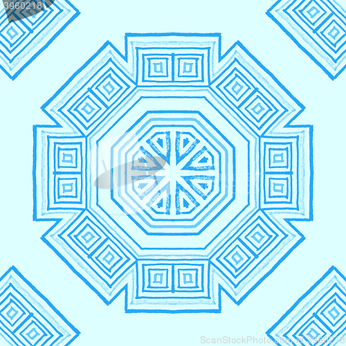 Image of Abstract blue pattern