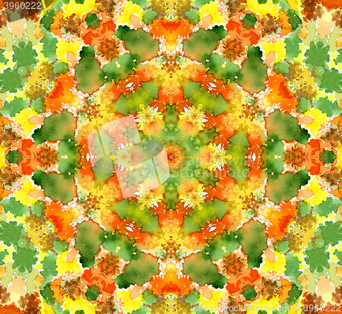 Image of Bright watercolor pattern