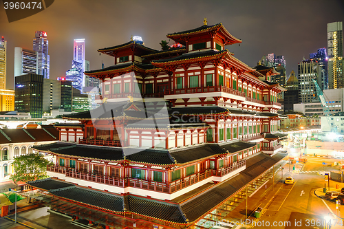 Image of Buddha Tooth Relic temple in Singapore
