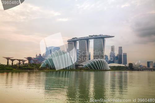 Image of Singapore financial district