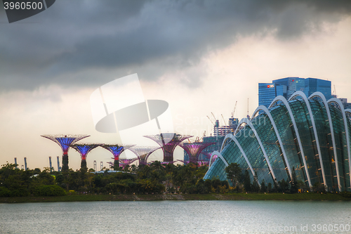 Image of Singapore financial district