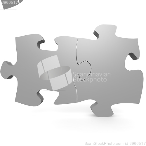 Image of Two gray puzzle